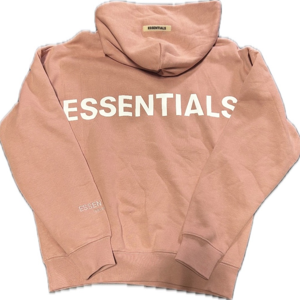 Essentials Reflective 3M Logo Pullover Hoodie